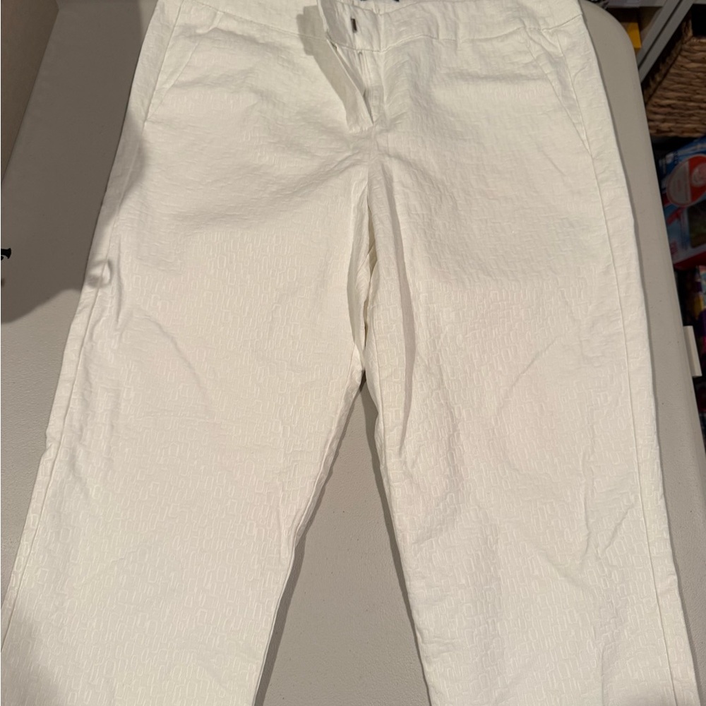 Mercer & Madison Women's White ankle Pants